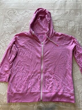 AEO American Eagle Outfitters casual pink hoodie XL GUC